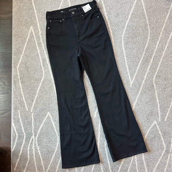 J. Crew Denim - J. Crew Black Semi-Stretch Flared Jeans NWT